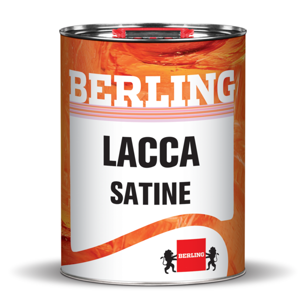 Лак двухкомпонентный полиуретановый LACCA SATINE 35% в цвете Silver Dollar 1460