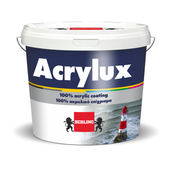 Краска фасадная акриловая ACRYLUX в цвете Ice Cap 1576