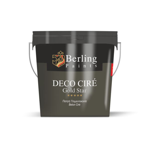 Микроцемент в готовом виде. Мелкая фракция DECO CIRE FINE GOLD STAR